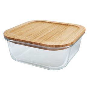 Pote Herm C/ Tampa Bambu 1,15lts Pote017