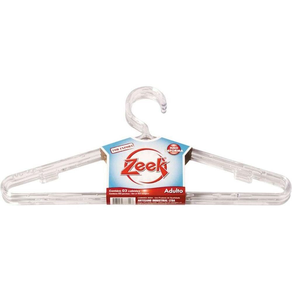 Cabide  Adulto Cristal C/3 310