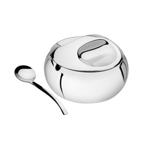 Kit Para Farinha Tramontina Service Em Aco Inox 11 Cm 2 Pecas Kit Para Farinha Tramontina Service Em Aco Inox 11 Cm 2 Pecas