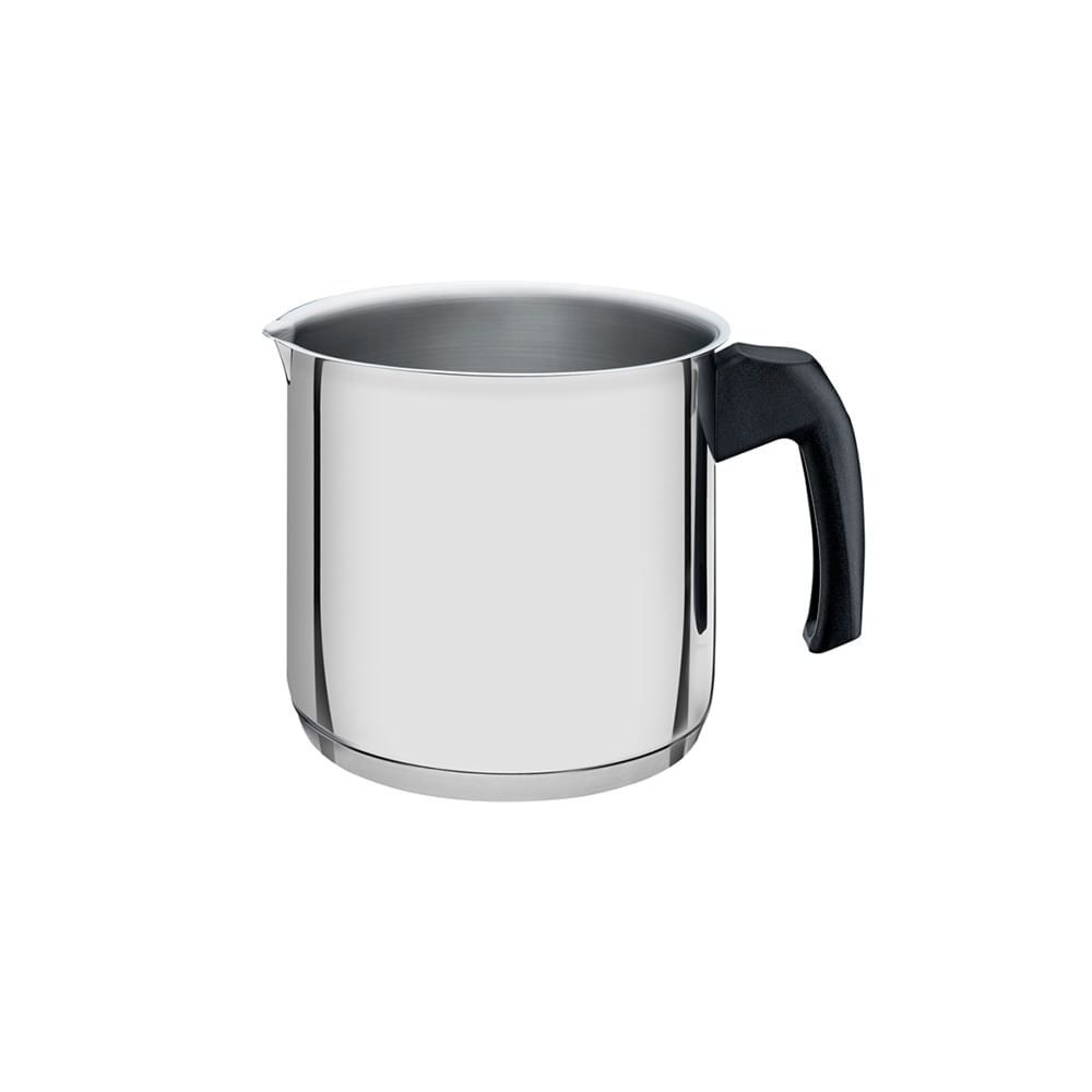Fervedor Allegra Em Aco Inox Com Fundo Triplo e Cabo de Baquelite 14 Cm 2 L