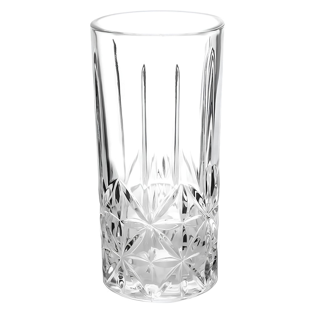 Jogo C/ 6 Copos de Vidro Alto Requinte 350ml Requinte Covi047