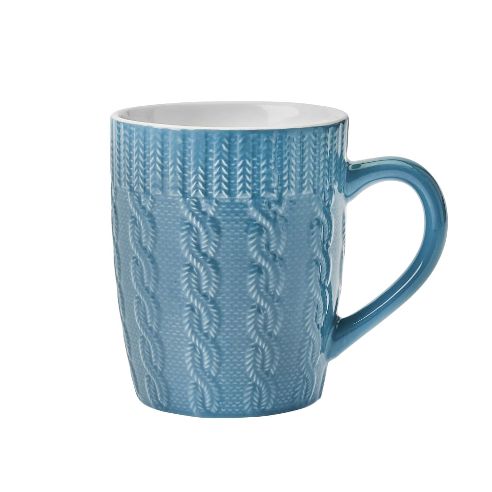 Caneca Textura Winter 360ml Az  Canc037az