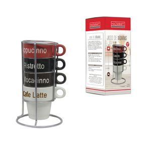 Xicara C/ Sup 200ml Cl Jg.5pcs Jgch012