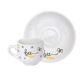 Xicara Cafe Honey 90ml 6 Pcs Jgxc055