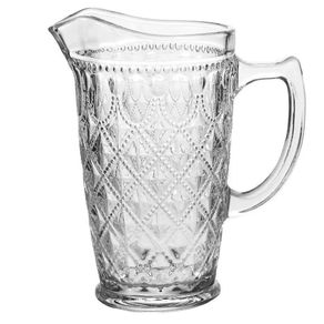 Jarra Vidro Transparente 1380ml Dec. Javi044 Jarra Vidro Transparente 1380ml Dec. Javi044