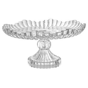 Centro de Mesa Em Vidro Milan 29cm Plate Decorativo Bovi008 City Glass Centro de Mesa Em Vidro Milan 29cm Plate Decorativo Bovi008 City Glass