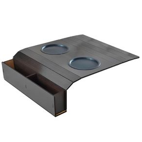 Porta Copo P/ Sofa C/ Suporte Para Controle Remoto 48x32cm de Madeira Cores Variadas Porta Copo P/ Sofa C/ Suporte Para Controle Remoto 48x32cm de Madeira Cores Variadas