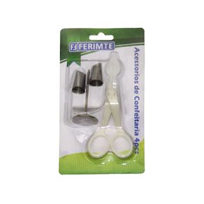 Acess. P/ Confeitaria  C/4pcs Ac0232 Acess. P/ Confeitaria  C/4pcs Ac0232