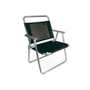 Cadeira de Praia Aluminio Pt Oversize 1539