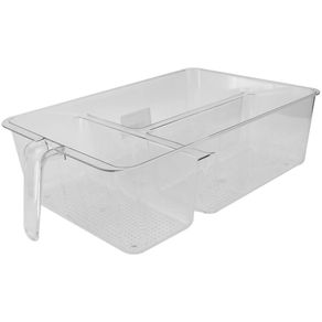 Cesto Organiz.geladeira Plast.32x20,5x9cm Ck3435