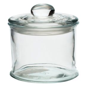 Porta Mant.red.vidro Liso C/tp 600ml 10x18 21323