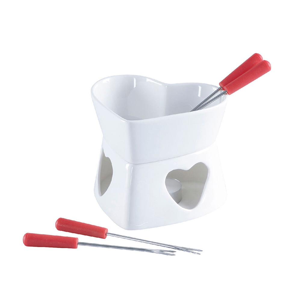 Fondue Herstal Branco C/7pcs  Cjfn037/br