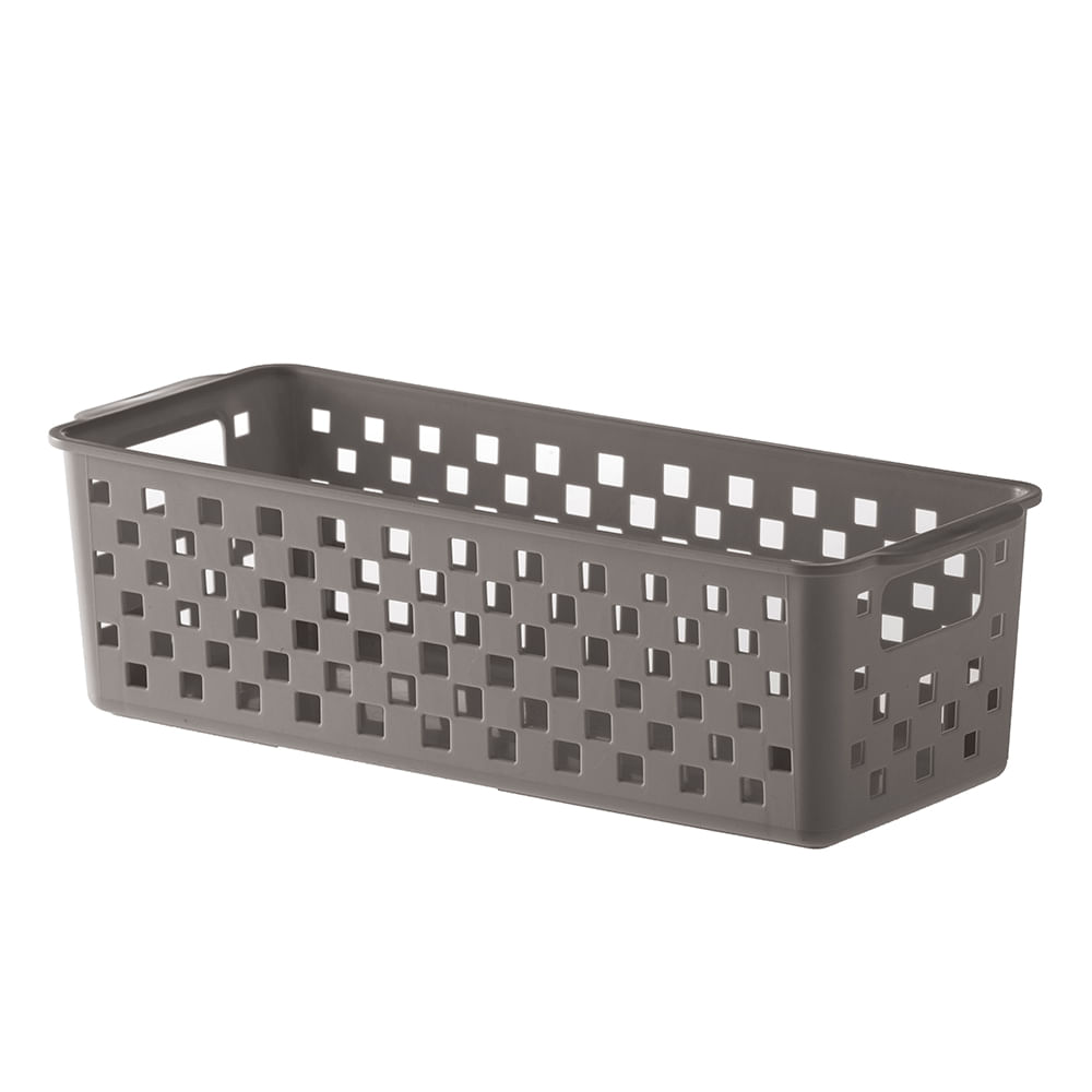 Cesto Org. Quadratta 27x11x8 Bco 892bc
