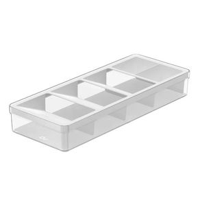 Organizador Talheres Clear Bco 18731 Organizador Talheres Clear Bco 18731