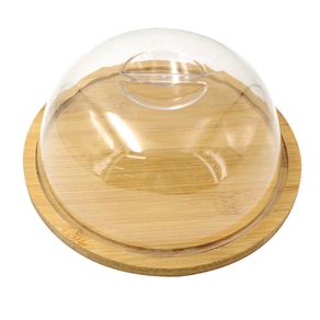 Queijeira Em Bambu C/ Tampa de Plastico 18x8cm 26817 Dynasty Queijeira Em Bambu C/ Tampa de Plastico 18x8cm 26817 Dynasty