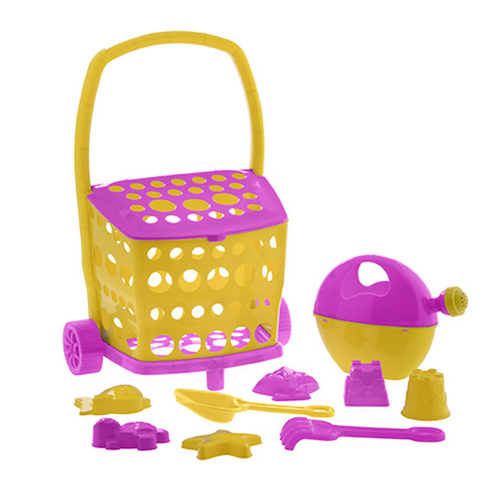 Carrinho Plastico Infantil Leva e Traz 559