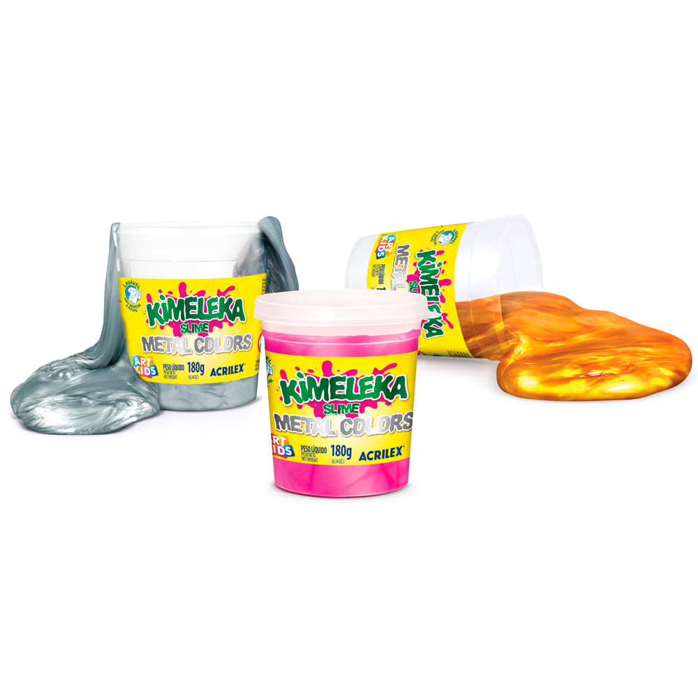 Kimeleka Slime Metalica Violeta180g  673