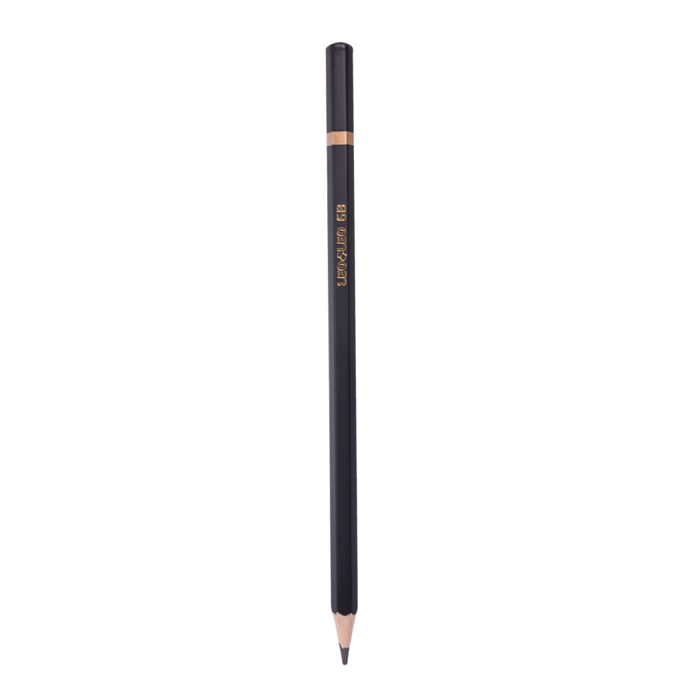 Lapis Preto 6b Tecnico Mad Com 12un Leo 5548
