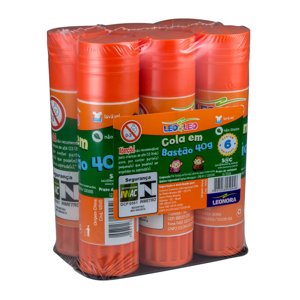 Cola Bastao 40g Com 6un 4545