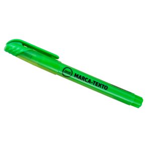 Pincel Marca Texto Verde Com 12un 96012