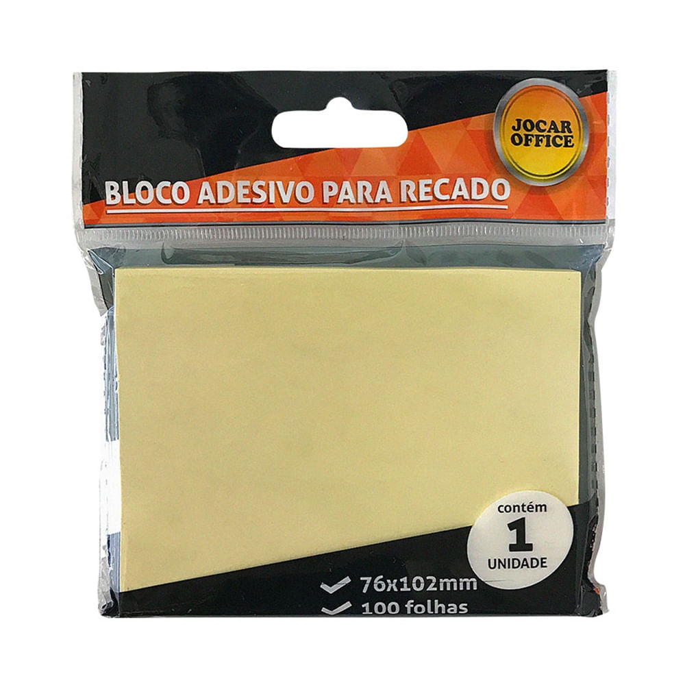 Bloco Ades P Recado 76x102mm 100fls 91113
