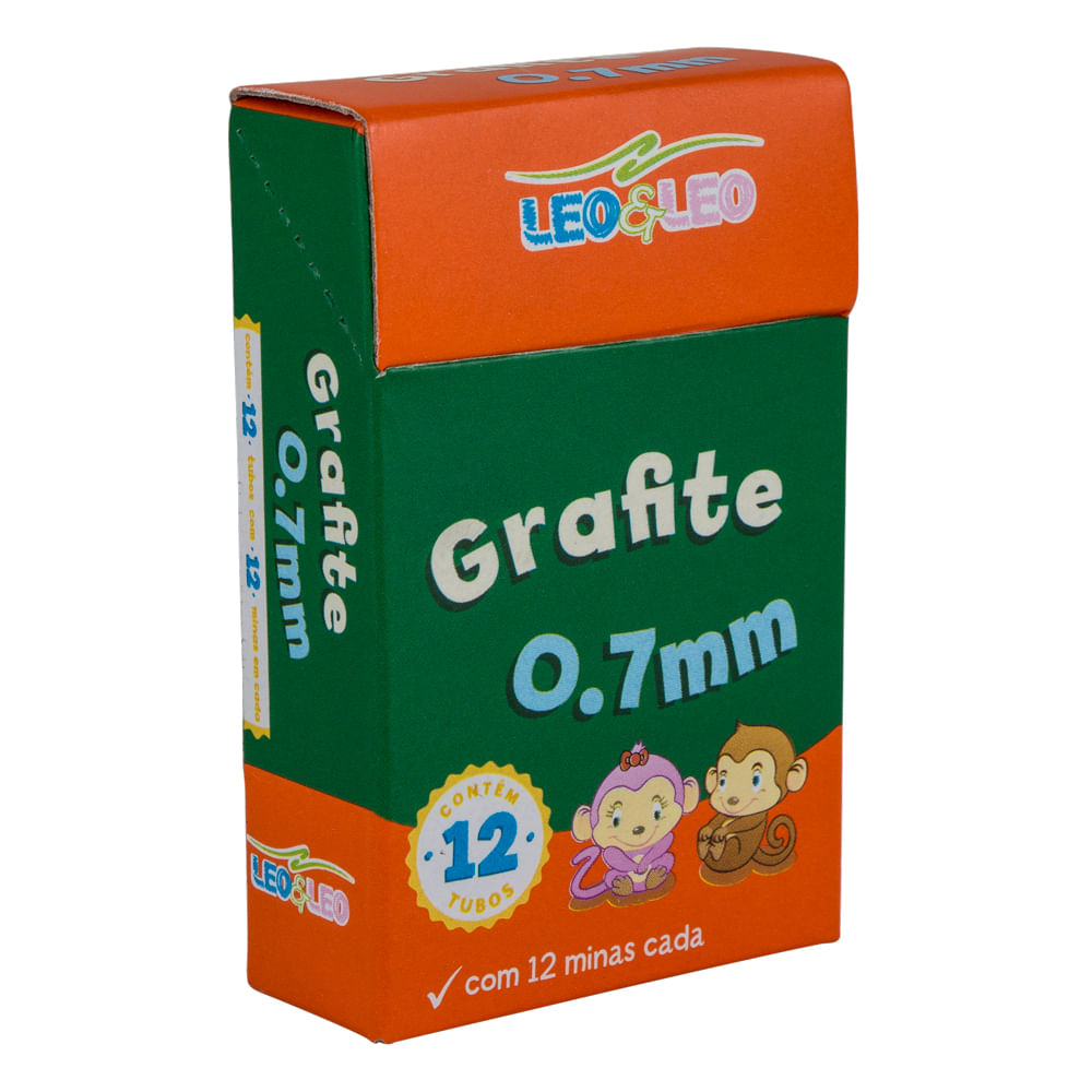 Grafite Hb 0.7mm Com 12un Minas 4702