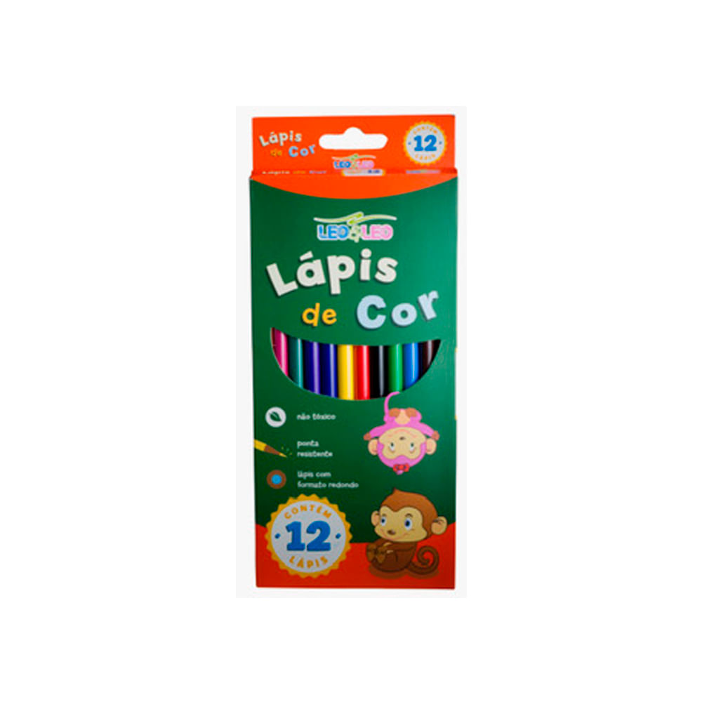 Lapis de Cor 12 Cores Redondo Flex 4692