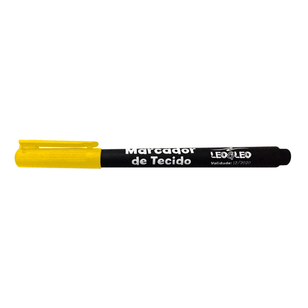 Pincel Marcador Tecido Blister Amarelo 72705