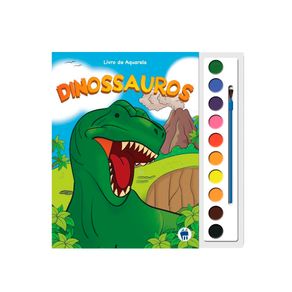 Livro Aquarela Dinossauros  3973