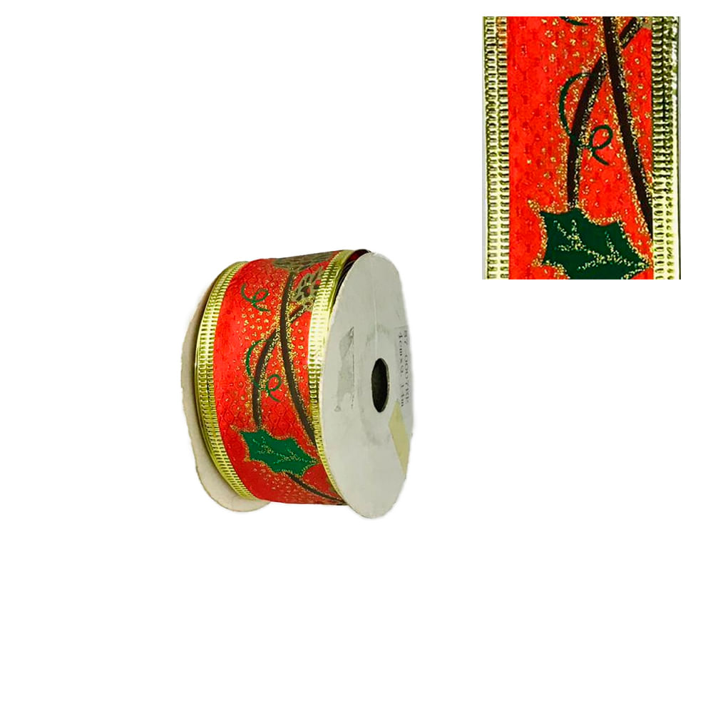 Fita Aramada Decor Vm 4cmx914cm Rc3860