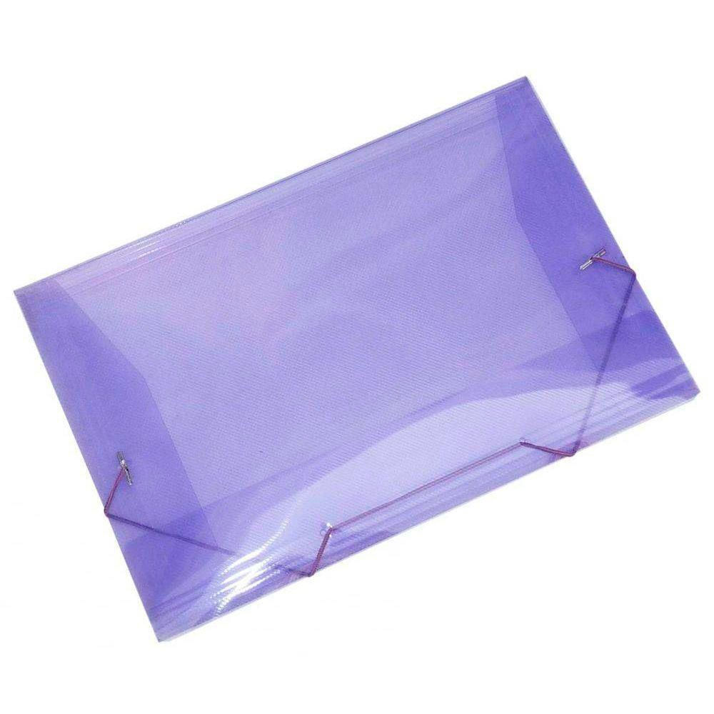 Pasta Com Aba Elastica Pp Oficio Ll 1021