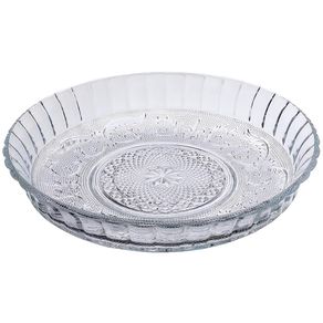 Centro de Mesa Em Vidro Transparente  30xa5,7cm 29810  Dynasty Centro de Mesa Em Vidro Transparente  30xa5,7cm 29810  Dynasty