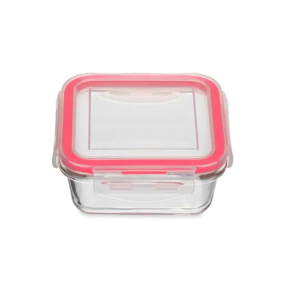 Pote Quadrado 500 Ml Tampa Lock Vm Jgti012