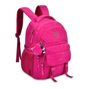 Mochila Bolsa Feminina Escolar Rebecca Bonbon Rb C/ Espaco Para Notebook e Tablet Rb24516 Mochila Bolsa Feminina Escolar Rebecca Bonbon Rb C/ Espaco Para Notebook e Tablet Rb24516