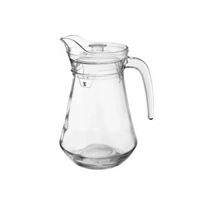 Jarra de Vidro Para Mesa Com Tampa 1300ml Javi002  Casambiente