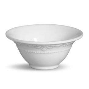 Bowl de Ceramica  Acanthus Branco 445ml Porto Brasil