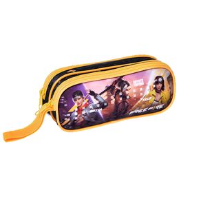 Estojo Escolar Freefire C/ 2 Bolsos de Ziper P/ Organizacao de Lapis/caneta 20cm Estojo Escolar Freefire C/ 2 Bolsos de Ziper P/ Organizacao de Lapis/caneta 20cm