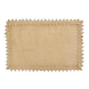 Lugar Americano Retangular de Juta 45x30cm P/ Sala de Jantar Sousplat Lugar Americano Retangular de Juta 45x30cm P/ Sala de Jantar Sousplat