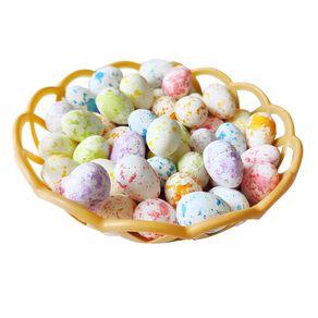 Enfeite Decorativo de Pascoa Cesto C/50 Ovinhos Enfeite Decorativo de Pascoa Cesto C/50 Ovinhos