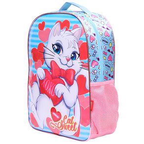 Mochila Escolar Infantil Feminina C/ Alca Ajustavel Cat Sweet Cores Sortidas Bpd33983 Mochila Escolar Infantil Feminina C/ Alca Ajustavel Cat Sweet Cores Sortidas Bpd33983