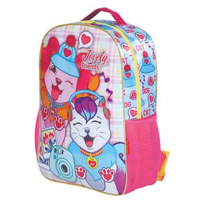 Mochila Escolar Infantil Feminina C/ Alca Ajustavel Jovely Friends Cores Sortidas Bpd33943 Mochila Escolar Infantil Feminina C/ Alca Ajustavel Jovely Friends Cores Sortidas Bpd33943