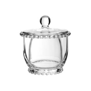 Manteigueira Francesa de Vidro Com Tampa Pearl Perola 11x10,5cm Manteigueira Francesa de Vidro Com Tampa Pearl Perola 11x10,5cm