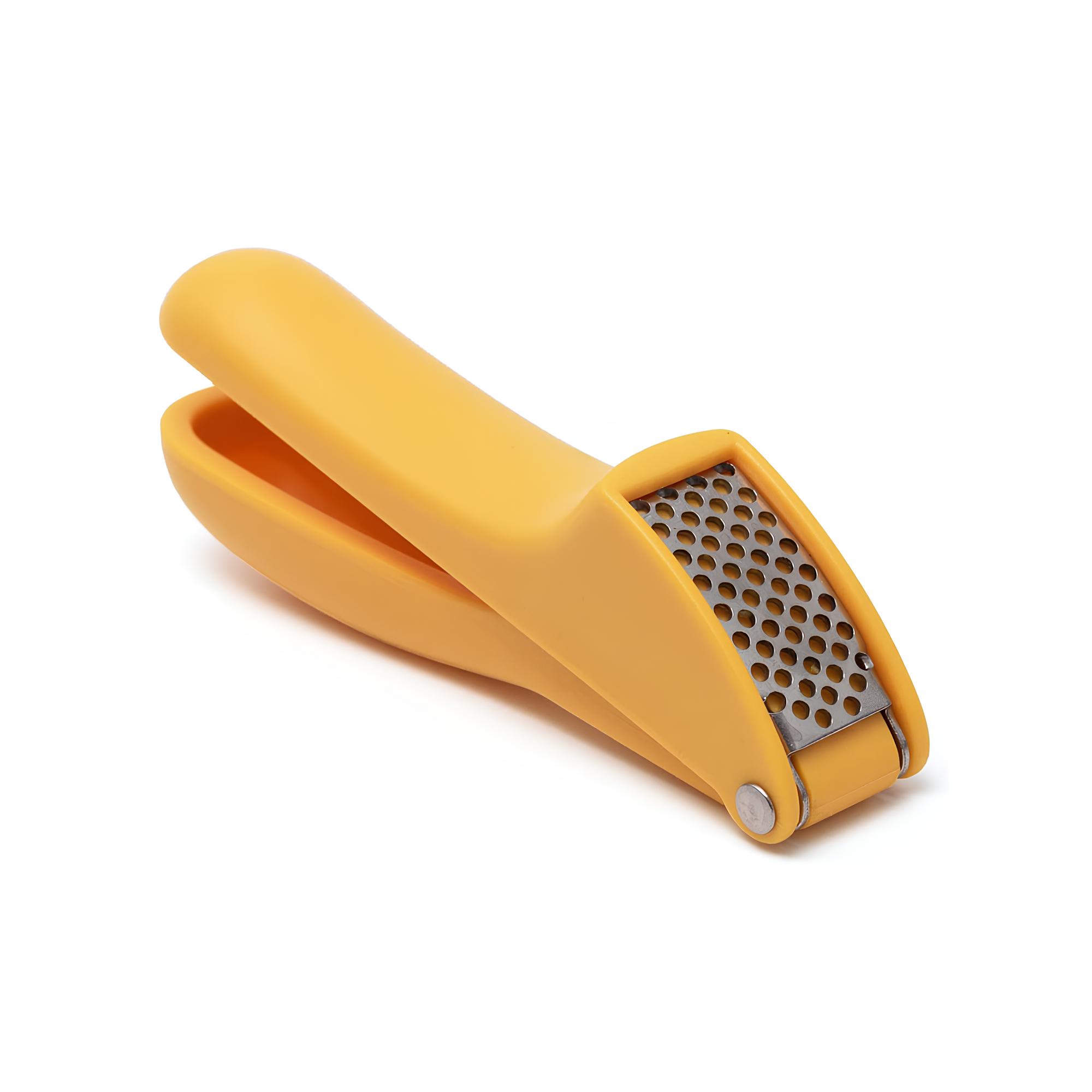 Espremedor de Alho Manual Multifuncional Utensilio P/ Cozinha Amarelo