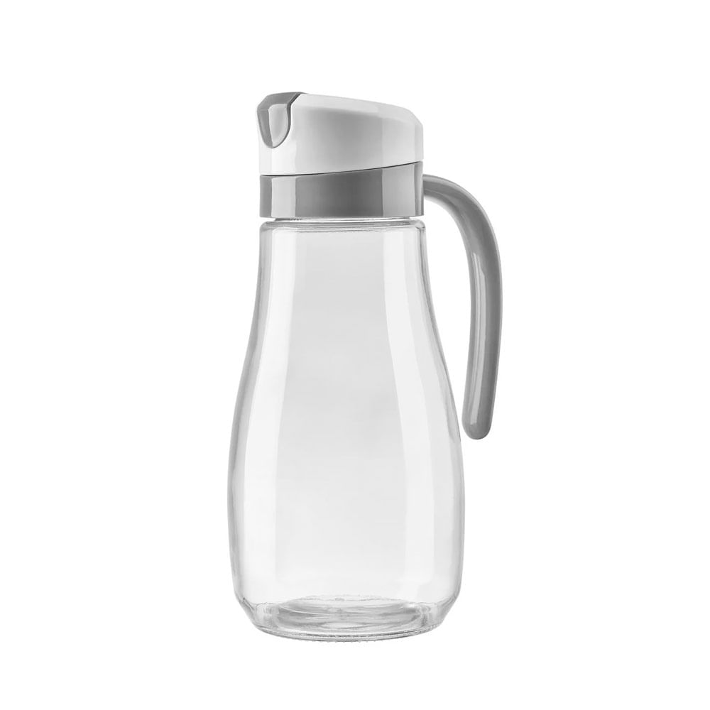 Jarra de Vidro Transparente C/ Tampa Paladio 950ml Hauskraft