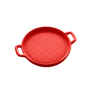 Mini Travessa Nordica de Porcelana Vermelha Matt 20cm