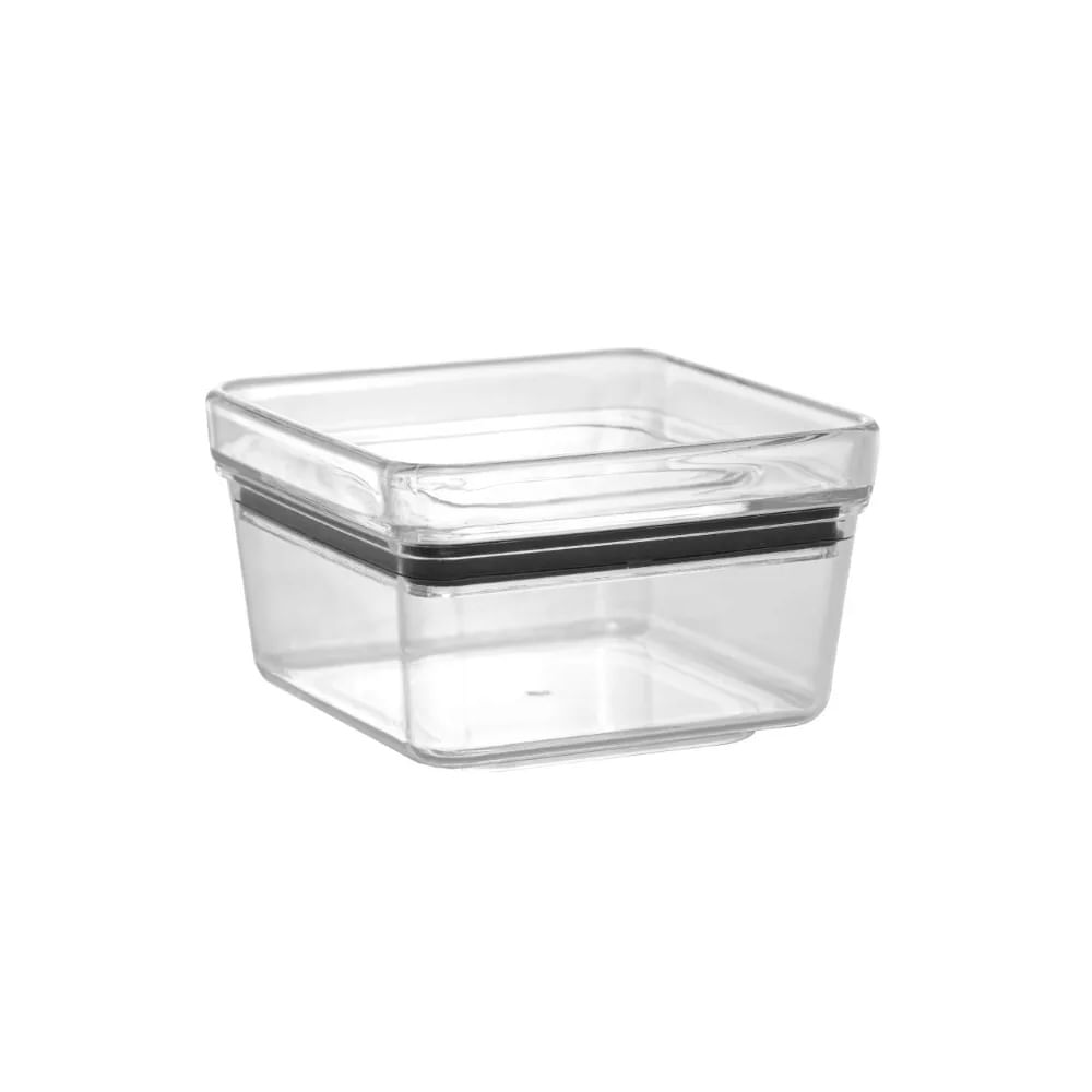 Pote Hermetico Empilhavel My Box 10x10x6cm P/ Armazenamento de Alimentos 230ml