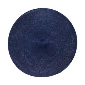 Lugar Americano Redondo Serenity Marinho 38cm P/ Sala de Jantar Sousplat 201966u Lugar Americano Redondo Serenity Marinho 38cm P/ Sala de Jantar Sousplat 201966u