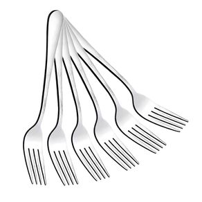 Garfo de Aco Inox 20cm Monaliza | Jogo C/ 6 Unidades Refeicao Jantar Garfo de Aco Inox 20cm Monaliza | Jogo C/ 6 Unidades Refeicao Jantar