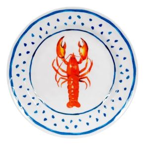 Prato Raso Melamina 28cm Oceano 86690001