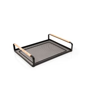 Bandeja Rack Preta 33,8 Cm X 23,7cm 309427 Media
